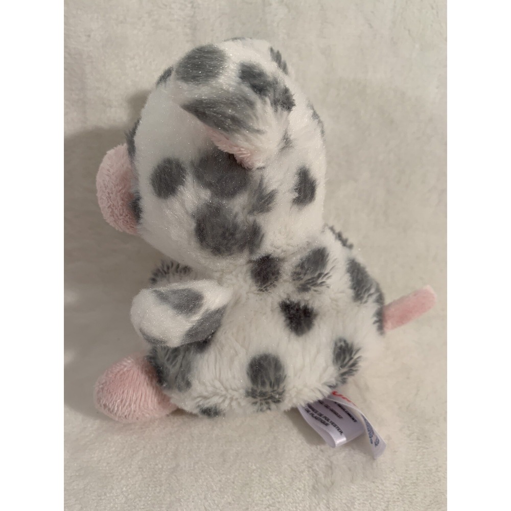 5" Aurora World Palm Pals Plush - Piggles Spotted Piglet Beanie Stuffed Animal‎ - Picture 4 of 10